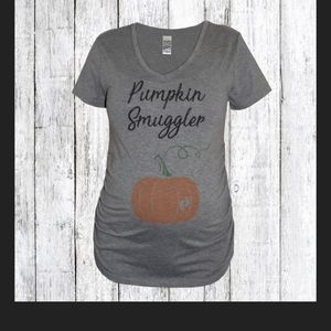 Plus Size Maternity Pumpkin Smuggler